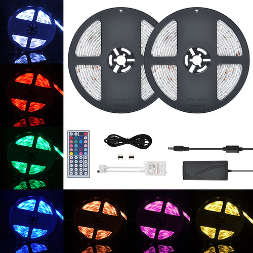 COSANSYS LED Streifen 10M RGB LED Strip 5050 300LEDs IP65