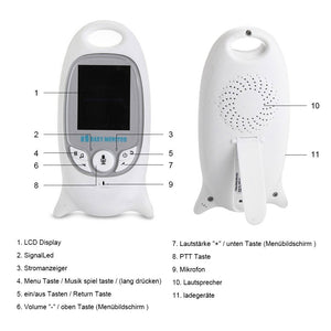 COSANSYS Babyphone mit Kamera,video babyphone VB601